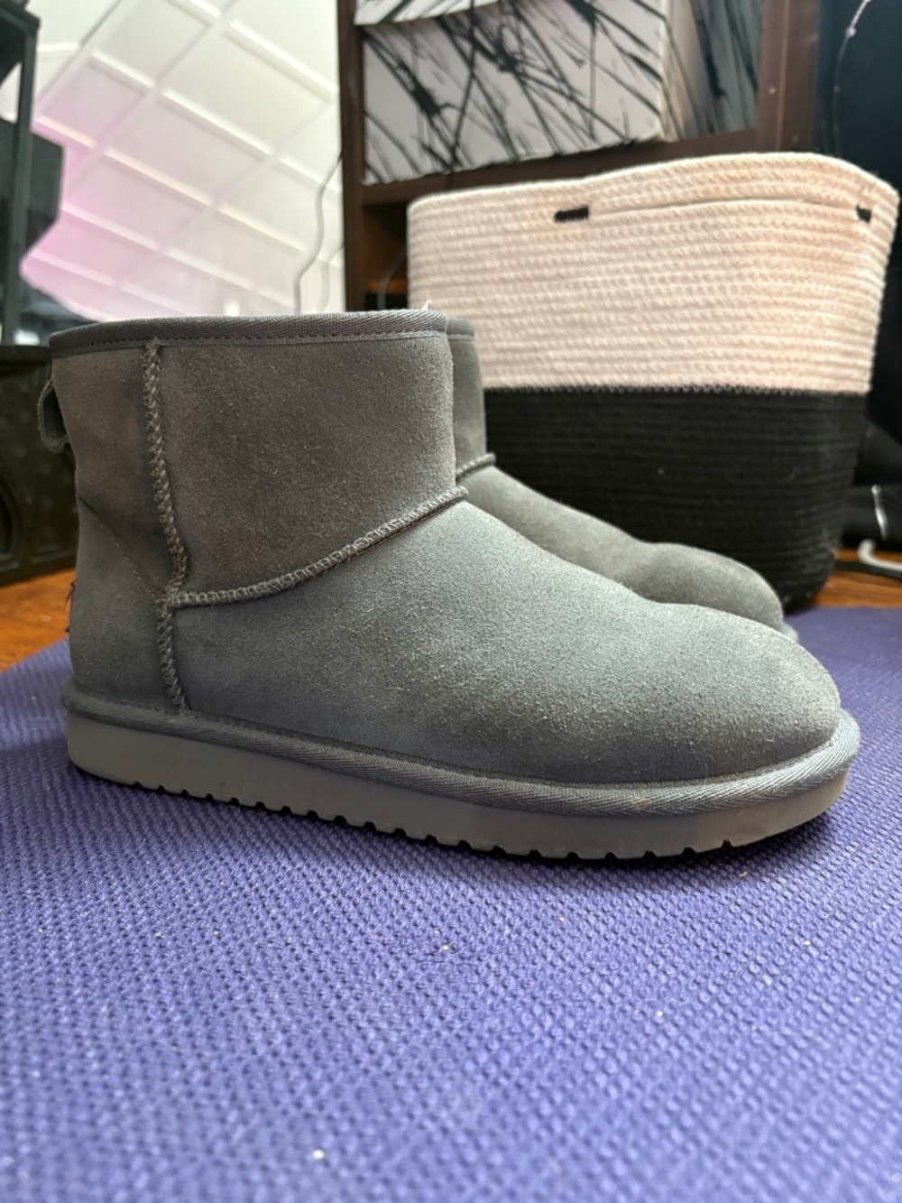 Bearpaw ankle booties